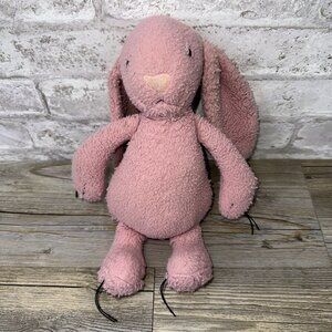 Jellycat Little Felted Fleece Pink Tulip Pink Bunny Rabbit Plush 12” WELL LOVED
